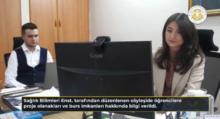 Sağlık Bilimleri Enstitüsü Lisansüstü Eğitim Söyleşileri